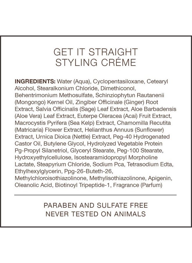 Andre Walker Hair Ndre Walker Hair Get It Straight Styling Crème 8.5 Fl Oz  - Image 4