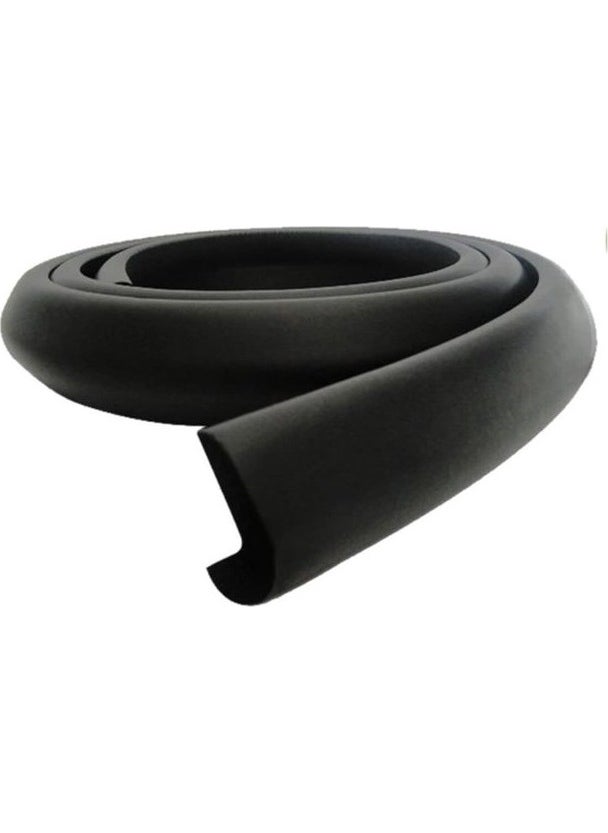 Agubugu Baby - 2 Meters Edge + 4 Corners 8mm - Black  - Image 3