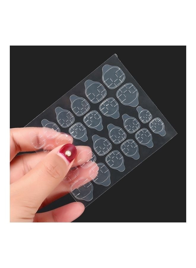 480-Piece Double Side Adhesive Nail Glue Sticker - Image 4