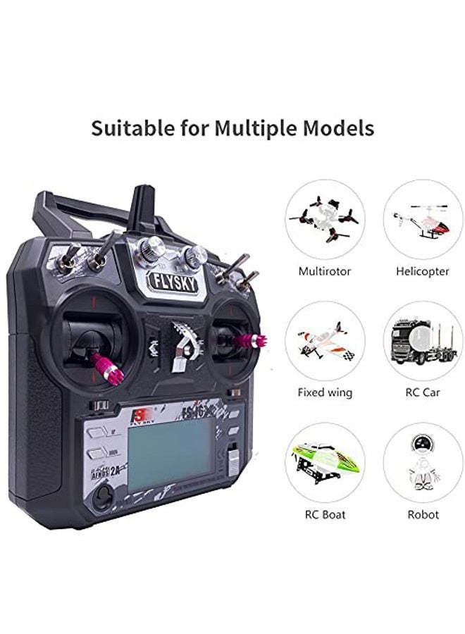 Flysky Flysky Fs-I6X 10Ch 2.4Ghz Rc Transmitter Controller with Ia6B Receiver Upgrade Cable for Rc Boat Racing Drone - Image 5
