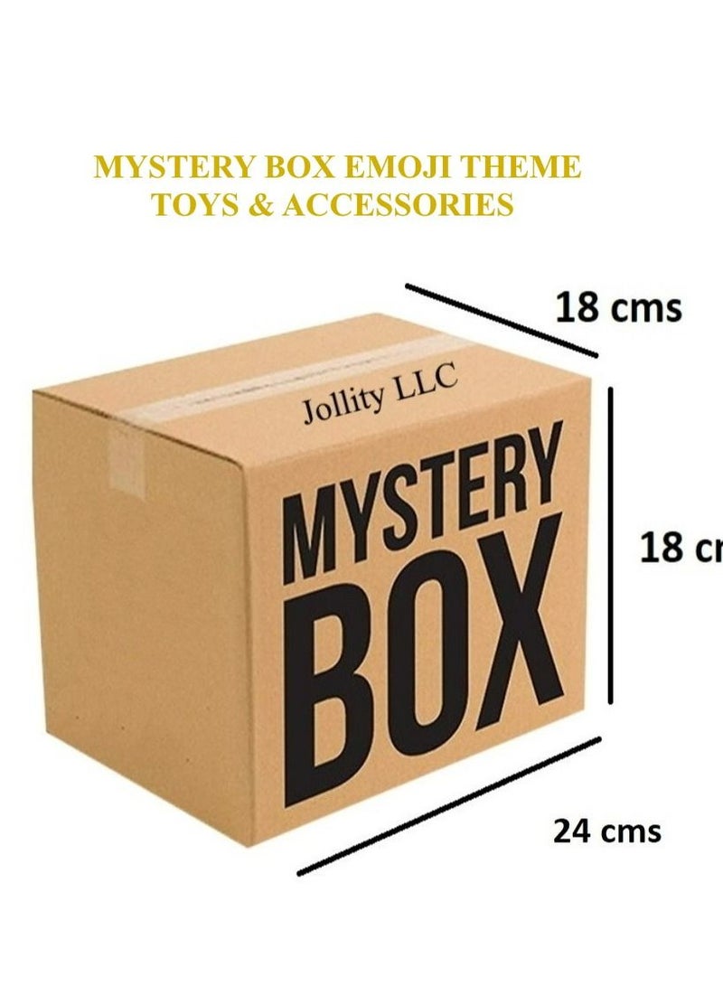 JOLLITY LLC Mystery Box Emoji Theme Toys and Accessories 8 plus items - Image 2