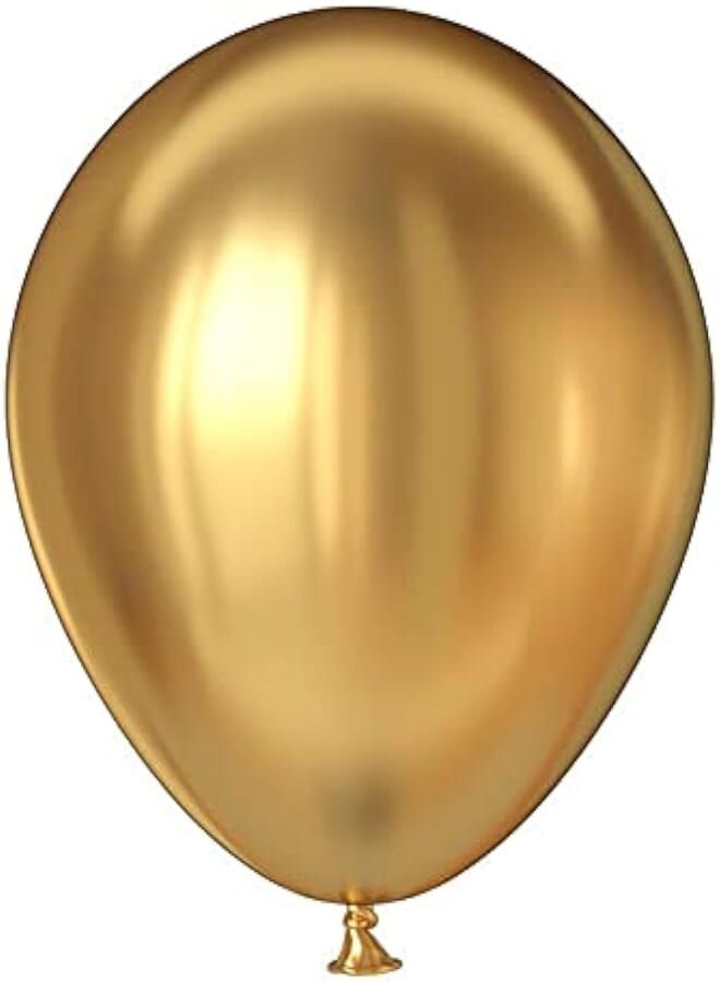 Secret 10pcs Metallic Pearl Chrome Latex Balloons