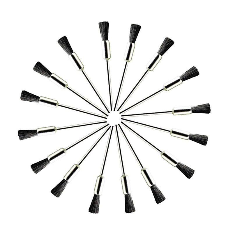 SWISSO Bristle Stiff Nylon Made End Polishing Brushes Jewelers Tool Kit Pack Of 50 - Image 4