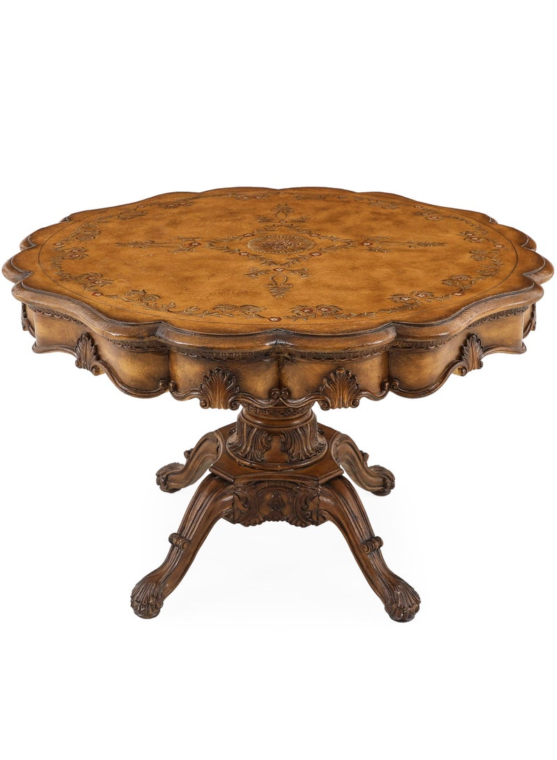 Gallery Sonia Round Entry Table | Living Room Table - Image 1
