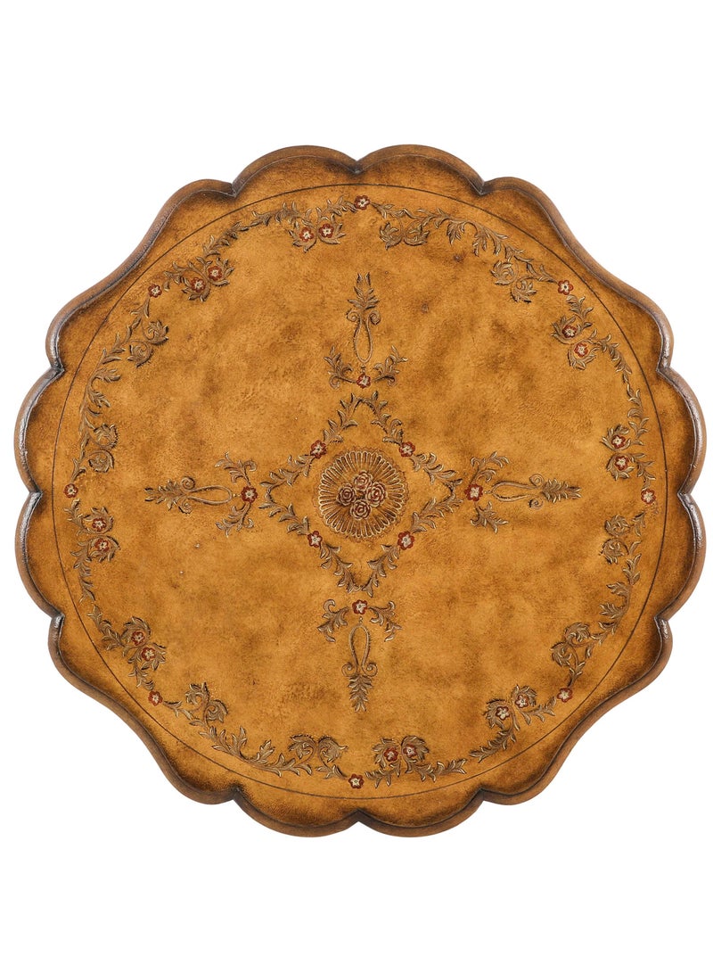Gallery Sonia Round Entry Table | Living Room Table - Image 3