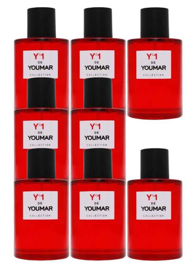 يومار 8 قطع عطر زهرة Y 1 رقم 070087 100مل - Image 2