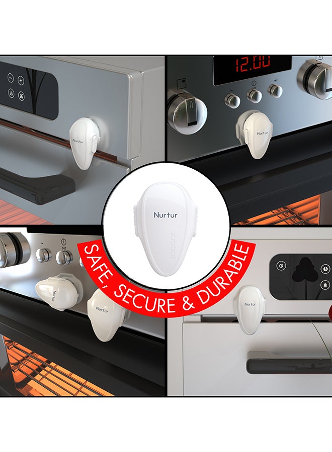 Nurtur نورتور سيفتي - قفل باب الفرن - عبوة من 1 - Image 4
