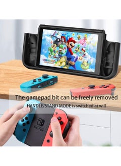SYOSI Protective Case for Nintendo Switch Dockable 7 Storage Slots for Game Cards and Compact Multi Angle Holder Play Stand for Nintendo Switch Grip Cover  - Image 2