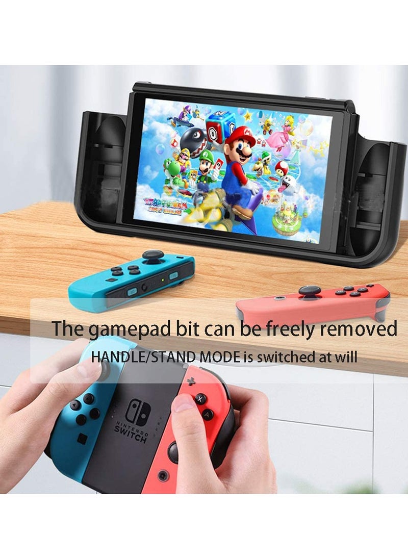 SYOSI Protective Case for Nintendo Switch Dockable 7 Storage Slots for Game Cards and Compact Multi Angle Holder Play Stand for Nintendo Switch Grip Cover  - Image 2