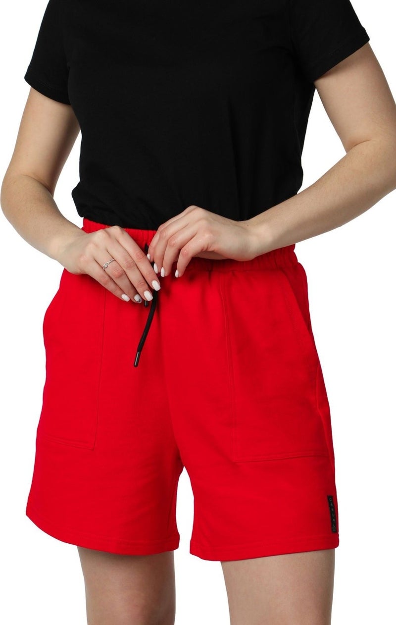 Defy's Women's Shorts Red  - Image 1