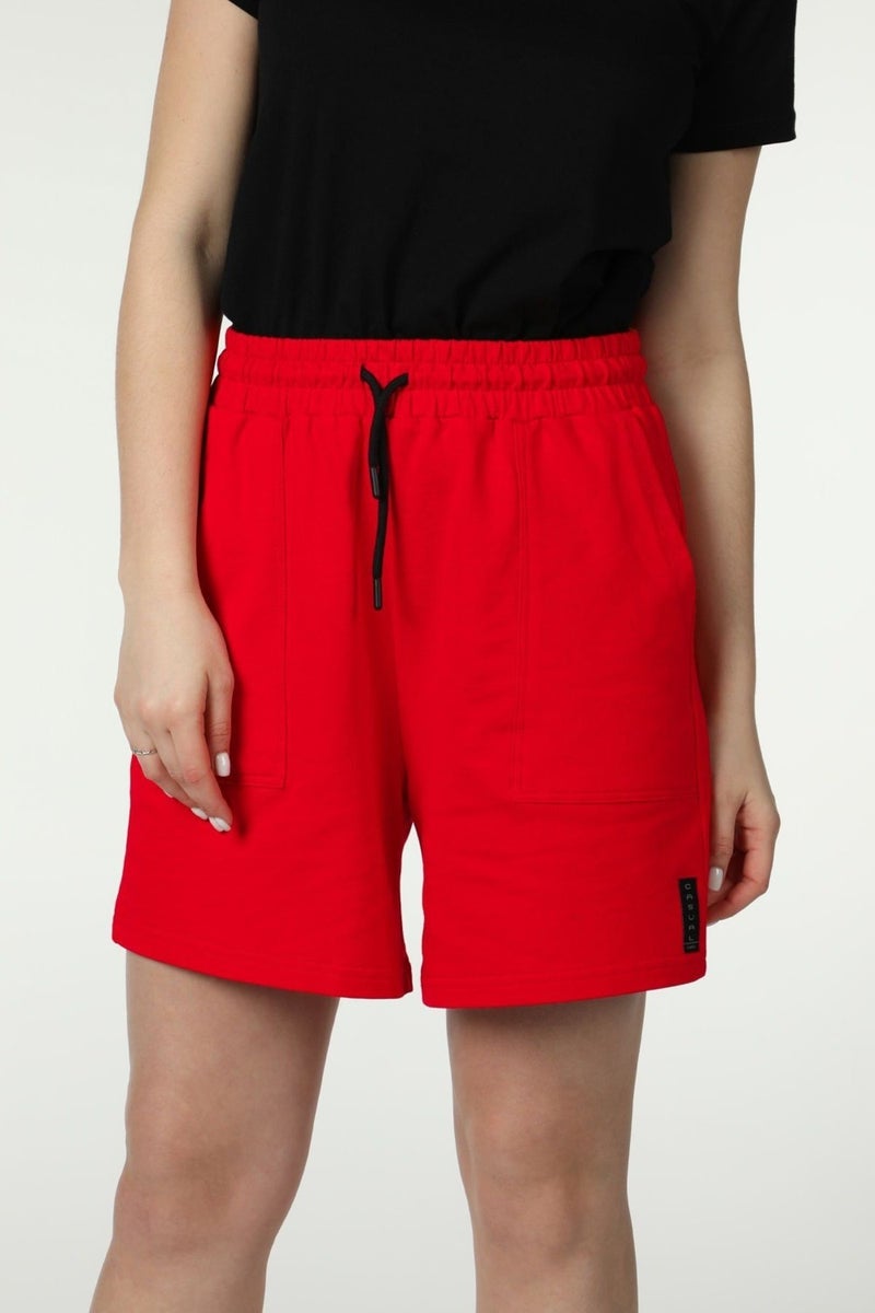 Defy's Women's Shorts Red  - Image 3