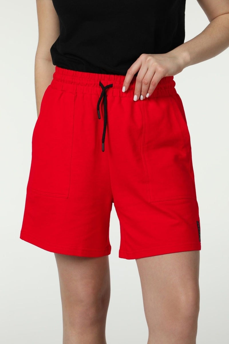 Defy's Women's Shorts Red  - Image 4