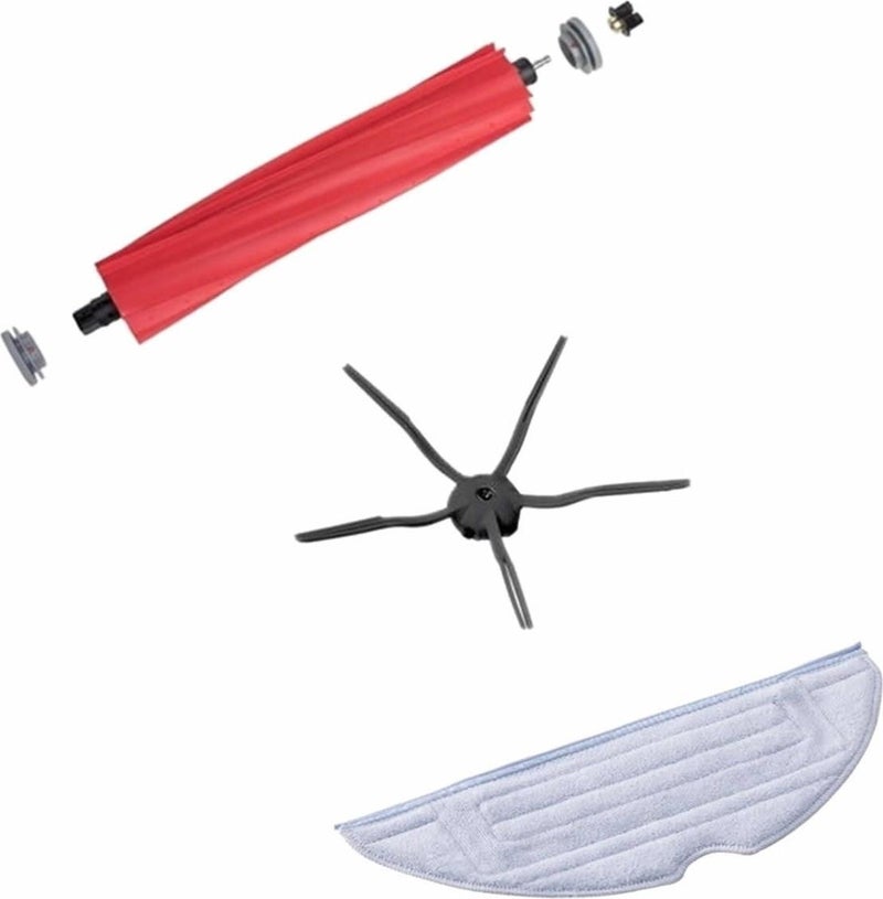 Roborge Roborock S7 Max V Ultra Robot Vacuum Cleaner Compatible 3-Piece Spare Parts Set 