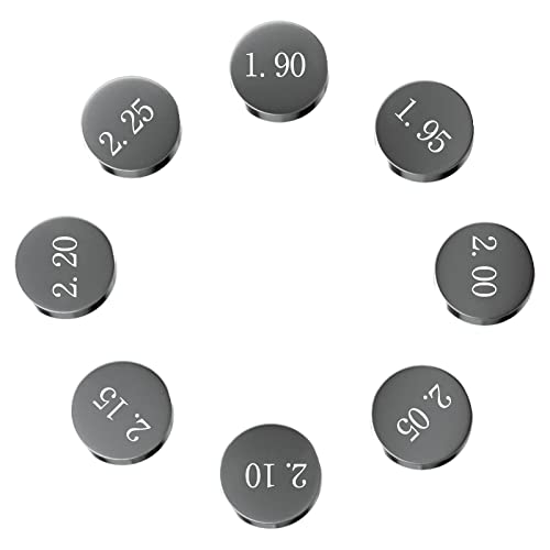 AHL Adjustable Valve Shim Kit 9.48mm O.D. 1.20mm-4.00mm Thick for Suzuki LT-Z400 QuadSport Z 2003-2012 LT-R450 QuadRacer 2006-2011 (52pcs) - Image 3