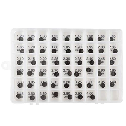 AHL Adjustable Valve Shim Kit 9.48mm O.D. 1.20mm-4.00mm Thick for Suzuki LT-Z400 QuadSport Z 2003-2012 LT-R450 QuadRacer 2006-2011 (52pcs) - Image 4
