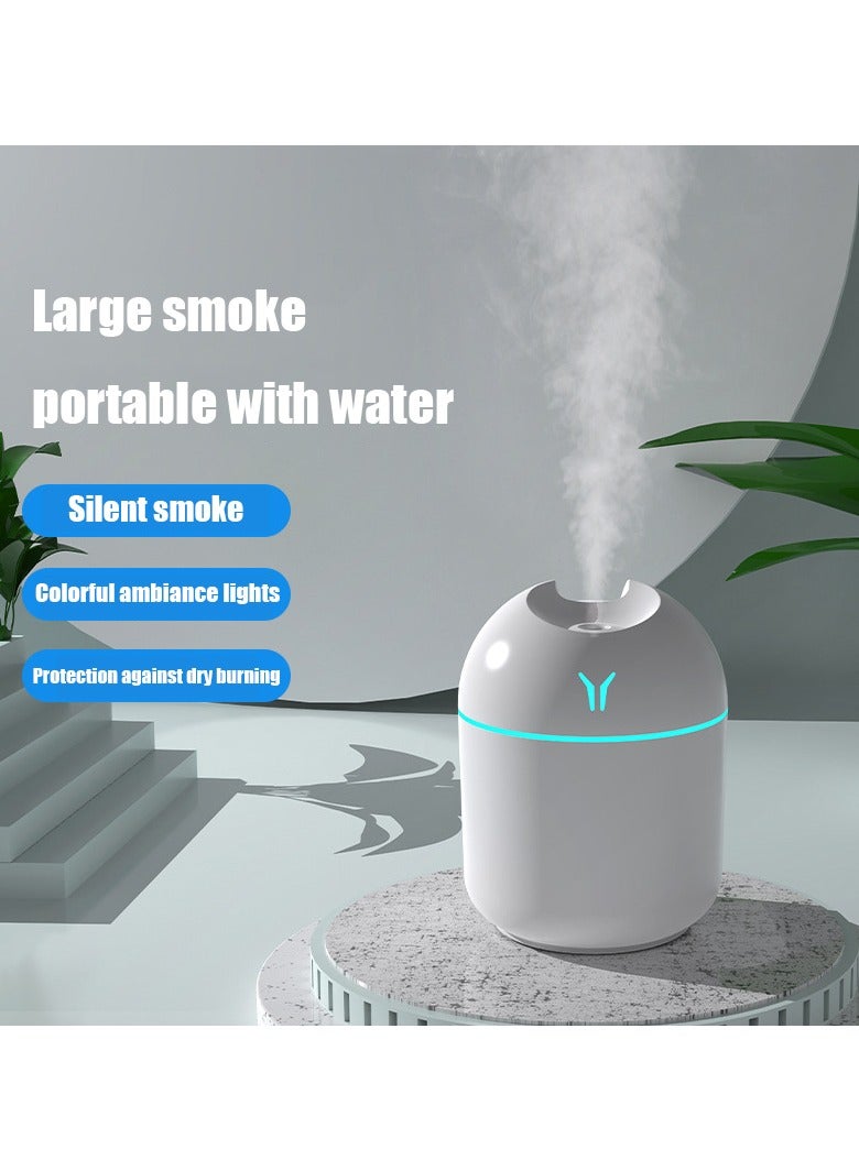 NIBEMINENT Air Humidifier Cute Aroma Diffuser With Night Light Cold Mist For Bedroom Home Car Plants Purifier Humifier Room Freshener  - Image 2