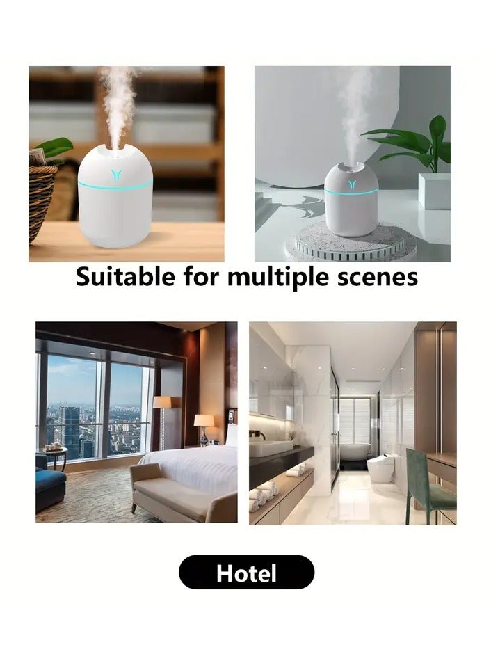 NIBEMINENT Air Humidifier Cute Aroma Diffuser With Night Light Cold Mist For Bedroom Home Car Plants Purifier Humifier Room Freshener  - Image 5