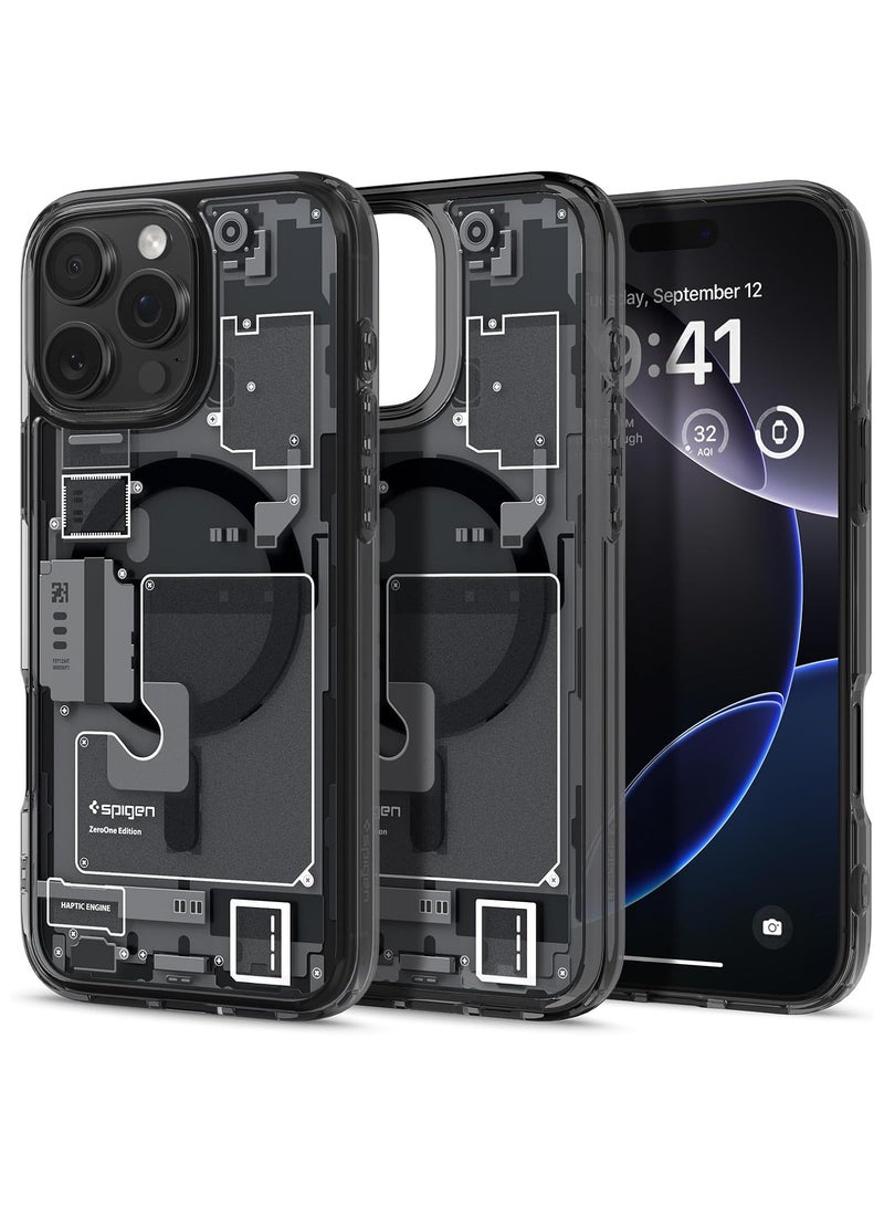Spigen Ultra Hybrid Zero One MagFit Case for iPhone 16 Pro Max, Compatible with MagSafe Accessories - Zero One - Image 1