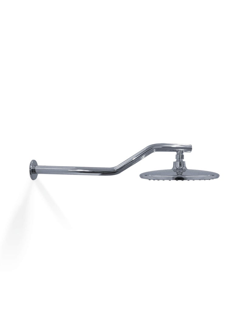 WaterScience waterscience Stainless Steel Nickel Polished Chromium Finish Overhead Shower Arm 24 mm  - Image 3