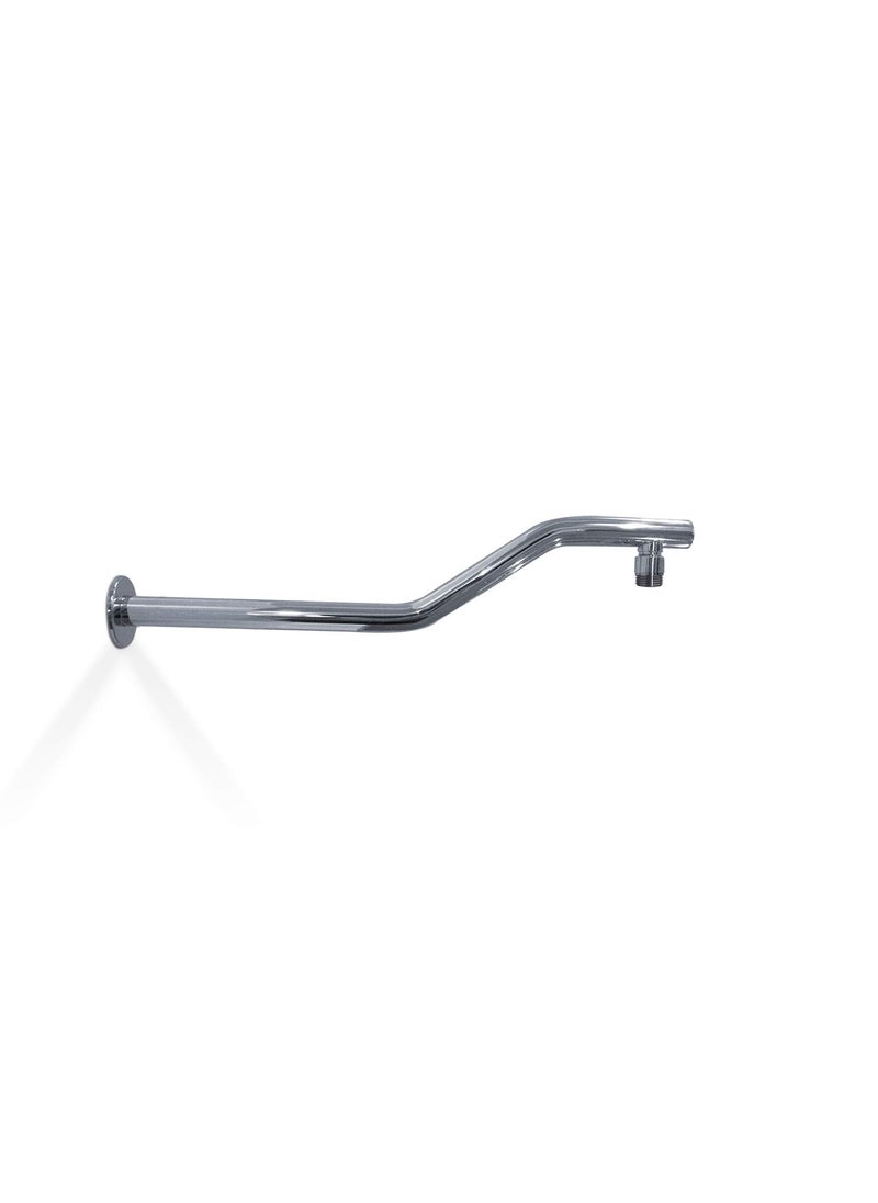 WaterScience waterscience Stainless Steel Nickel Polished Chromium Finish Overhead Shower Arm 24 mm  - Image 1