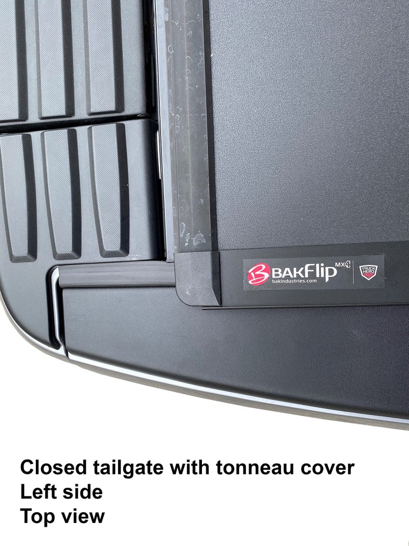 ESI Ultimate Tailgate Seal with Taper Seal Compatible with RAM with RamBox 2009 to 2023 Classic Body Style and 2019 and Newer RAM with RamBox New Body Style - Image 3