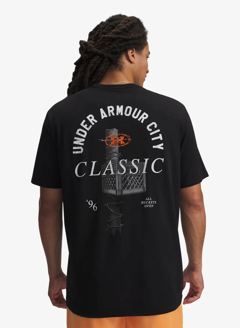 اندر ارمر تيشيرت سيتي كلاسيك ٦٠٤٠