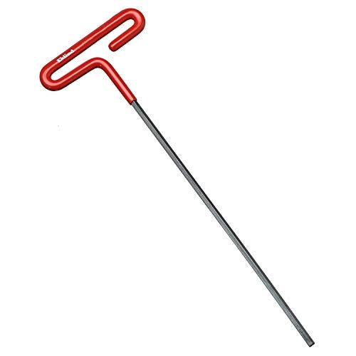 Eklind Tool EKLIND 51906 3/32 Inch Cushion Grip Hex T-Handle T-Key allen wrench, Red - Image 1