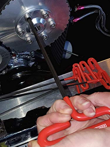 Eklind Tool EKLIND 51906 3/32 Inch Cushion Grip Hex T-Handle T-Key allen wrench, Red - Image 4