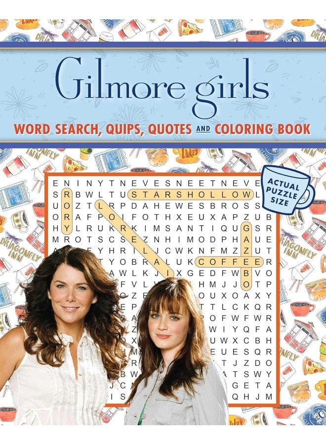 Gilmore Girls Word Search, Quips, Quotes, and Coloring Book  - Image 1