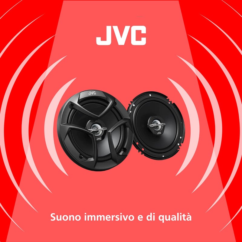 JVC مكبرات صوت سيارة JVC CS-J620 300W 6.5" من سلسلة CS، مجموعة من 2 - Image 2