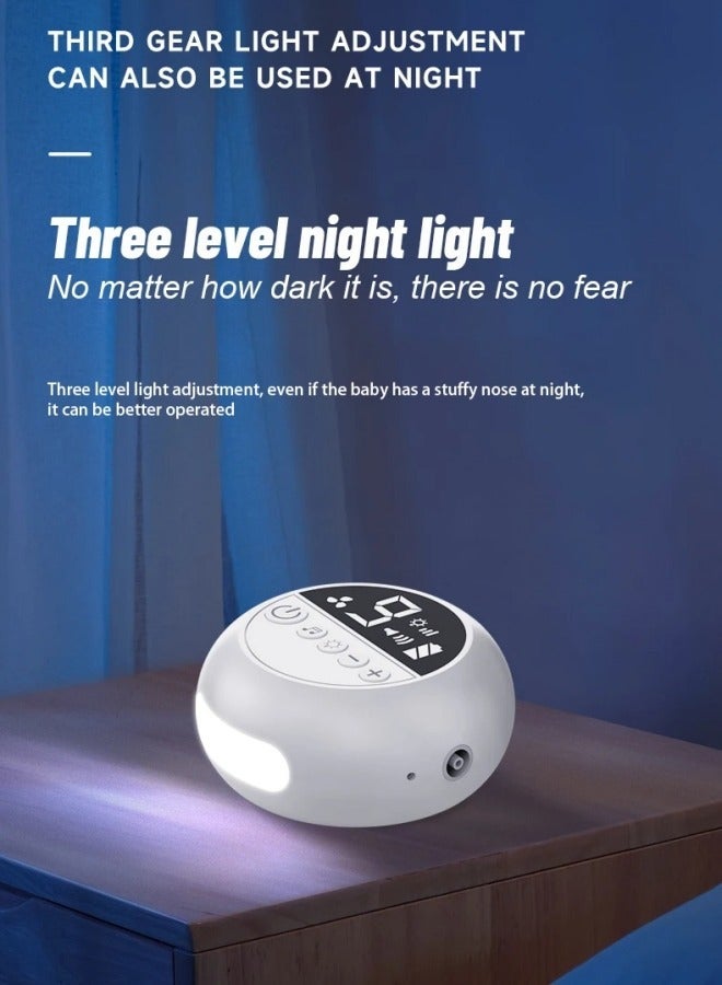 general مُصَاصَة أنف كهربائية للأطفال مع موسيقى مهدئة وضوء لطيف على الغشاء المخاطي الأنفي - Image 2