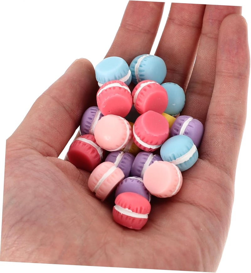 30pcs Flatback Macaron Charm Resin Embellishments for Scrapbooking Projects Cute for Boys and Girls Adults - Image 3