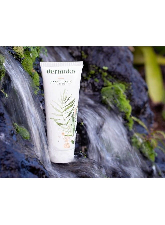Dermaka All Natural Skin Cream For Uneven Skin Tones 4 Oz Moisturizing Lotion Reduce Redness Discoloration Improves And Repairs Thin Bruised Skin On Arms & Legs Helps Many Skin Issues Too! - Image 5