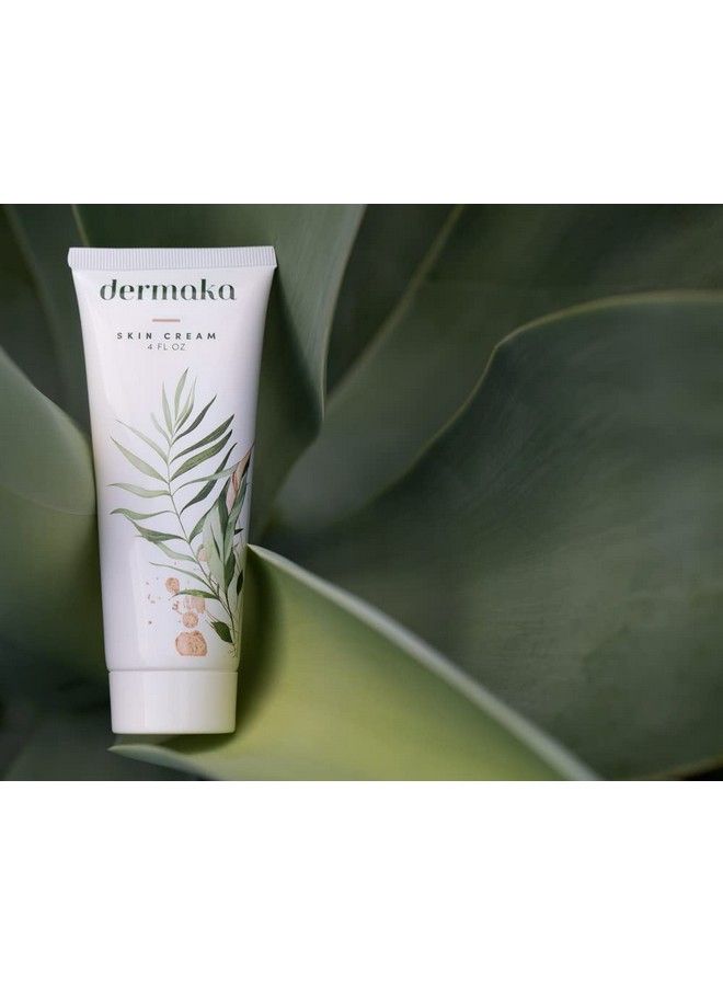 Dermaka All Natural Skin Cream For Uneven Skin Tones 4 Oz Moisturizing Lotion Reduce Redness Discoloration Improves And Repairs Thin Bruised Skin On Arms & Legs Helps Many Skin Issues Too! - Image 3
