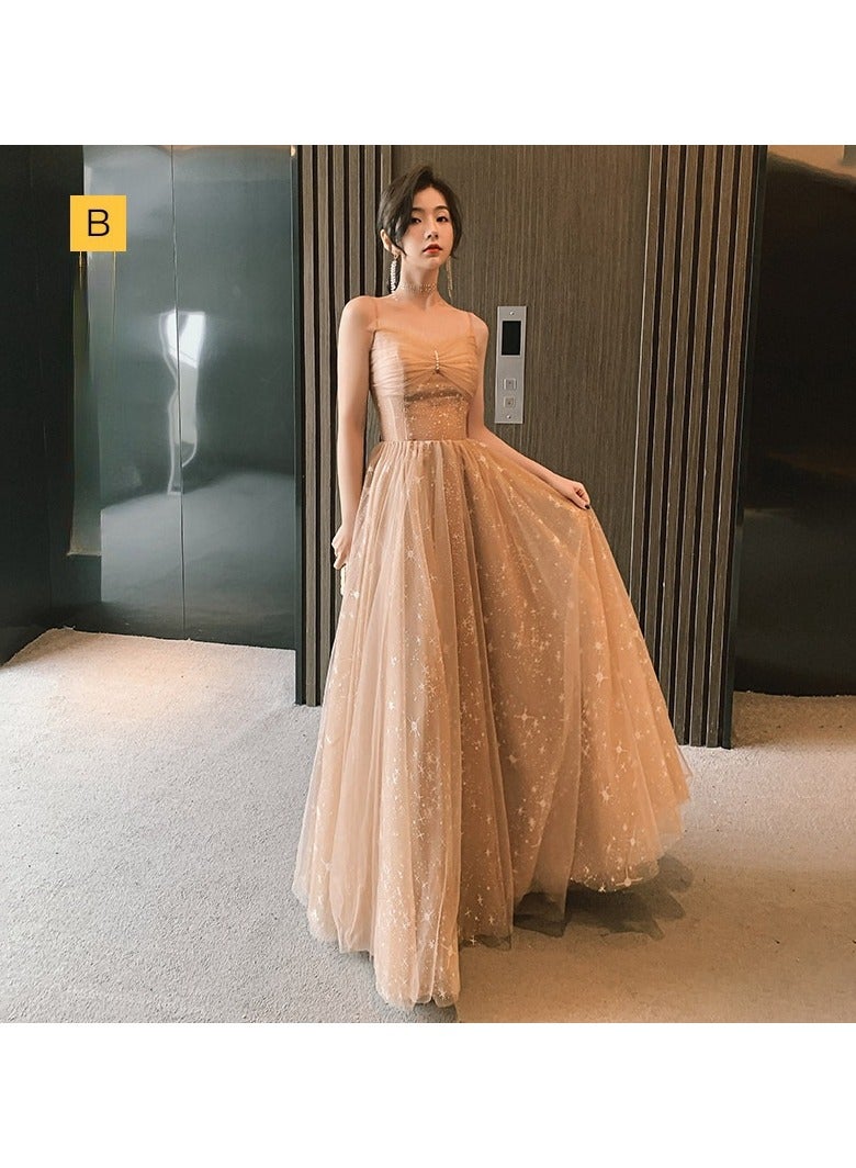 KUYING New Fashionable and Elegant Bridesmaid Dress  - Image 1