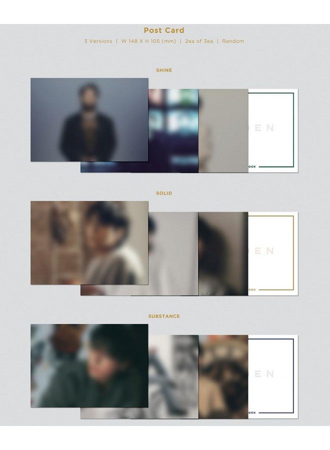 dreamus [مجموعة] ألبوم BTS جونغكوك الذهبي الأول المنفرد 3 إصدارات مجموعة + إصدار ويڤرس ألبوم - Image 4