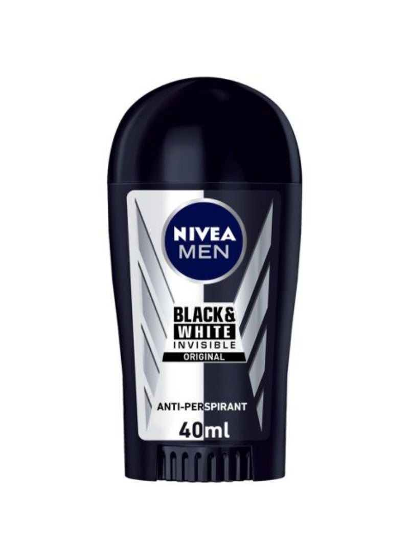 Nivea Men Deo Stick Black & White Original 40Ml