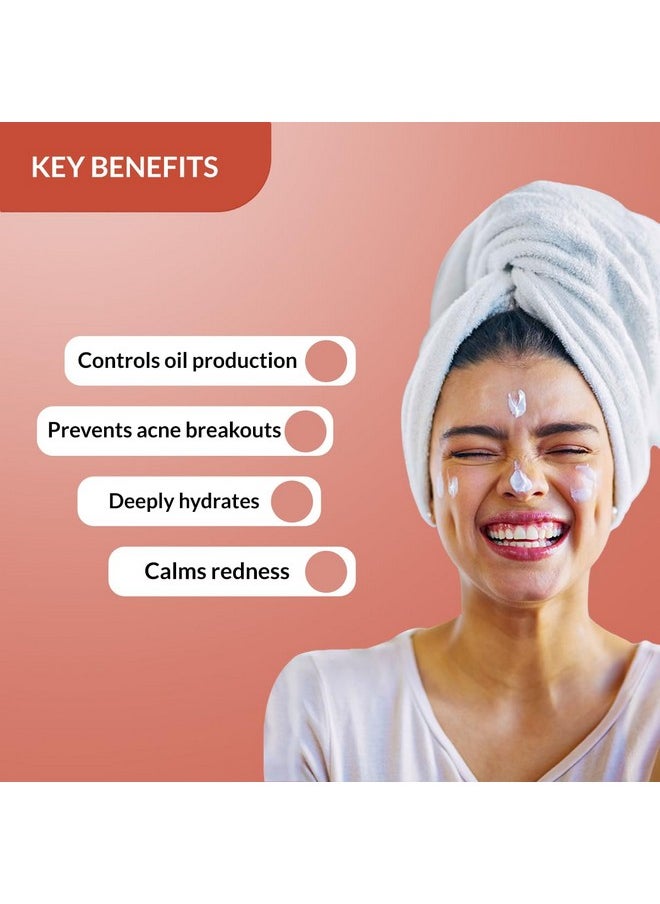 FIXDERMA Durave Acne Control & Oil Free Moisturizer For Face With Glycolic Acid | Niacinamide Moisturizer | Acnemoist Moisturiser | Moisturizer For Oily Skin | Face Moisturizer For Women & Men - 50Gm  - Image 3