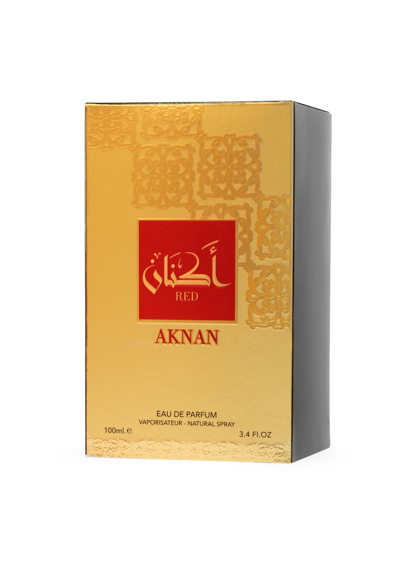 Ard Al Teeb Ard Al Teeb Aknan Red Eau De Parfum for Male 100 ml  - Image 3