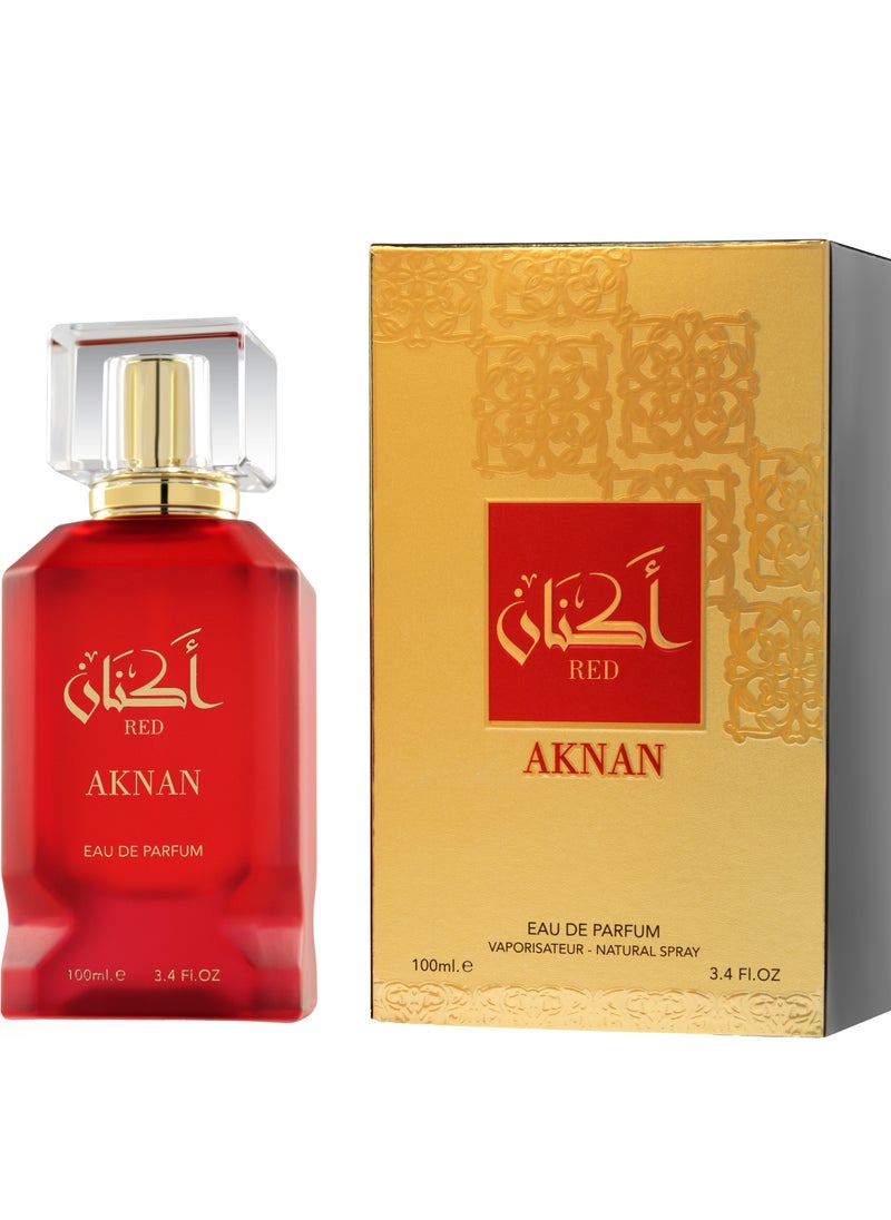 Ard Al Teeb Ard Al Teeb Aknan Red Eau De Parfum for Male 100 ml  - Image 2
