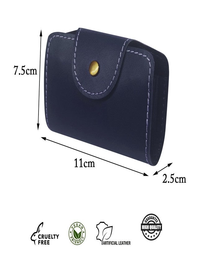 GREEN DRAGONFLY Unisex PU Leaher Card Holder||Credit Card Holder||ID Holders(NMB/202306587-Blue) - Image 4