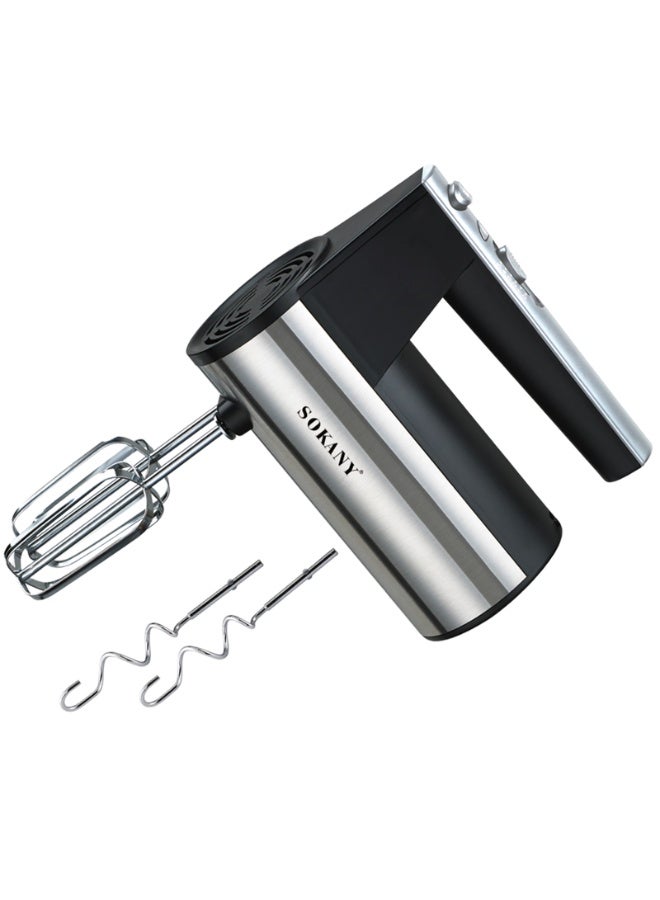 سوكاني 5 سرعة الخلاط اليدوي الكهربائي, الخلاط اليدوي التلقائي بالكامل, بيض ضارب, الخلاط اليومي, مع الخطاف والضارب, - Image 1