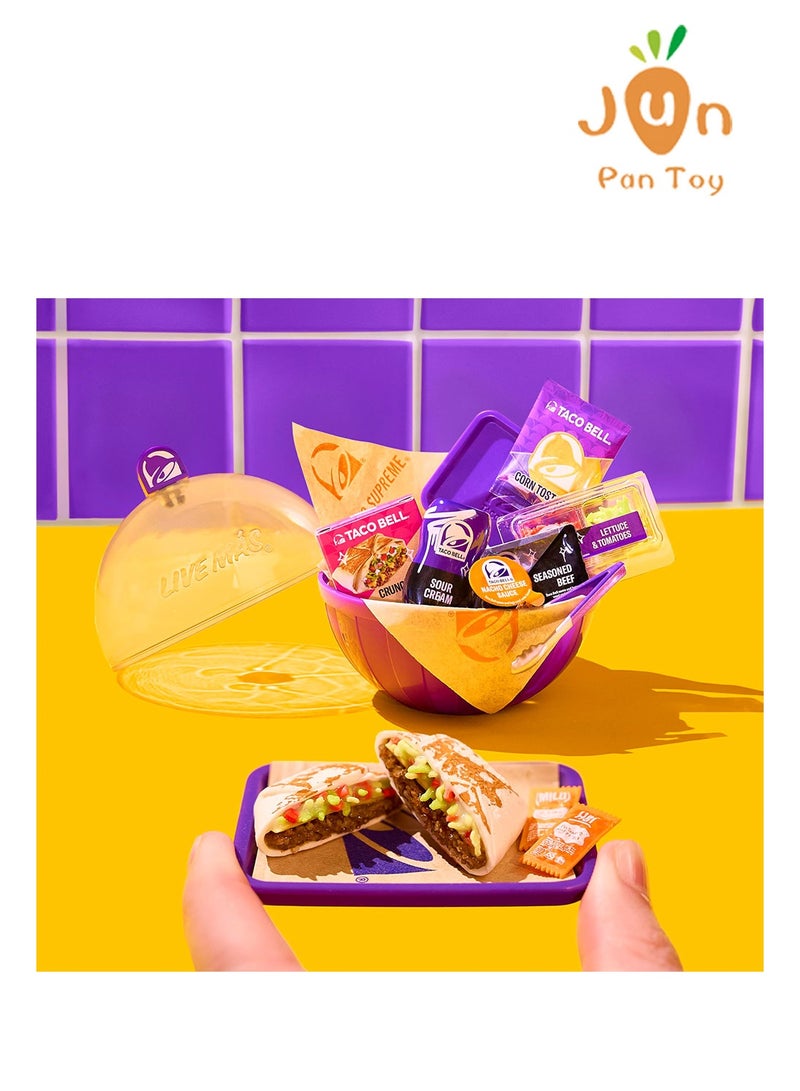 Miniverse Original Miniverse Make It Mini Taco Bell DIY Miniature Food Blind Capsule Toy, Collectible Craft Kit for Kids and Collectors Ages 8+ - Image 3