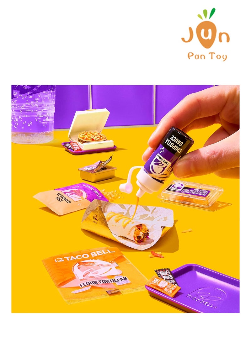 Miniverse Original Miniverse Make It Mini Taco Bell DIY Miniature Food Blind Capsule Toy, Collectible Craft Kit for Kids and Collectors Ages 8+ - Image 4