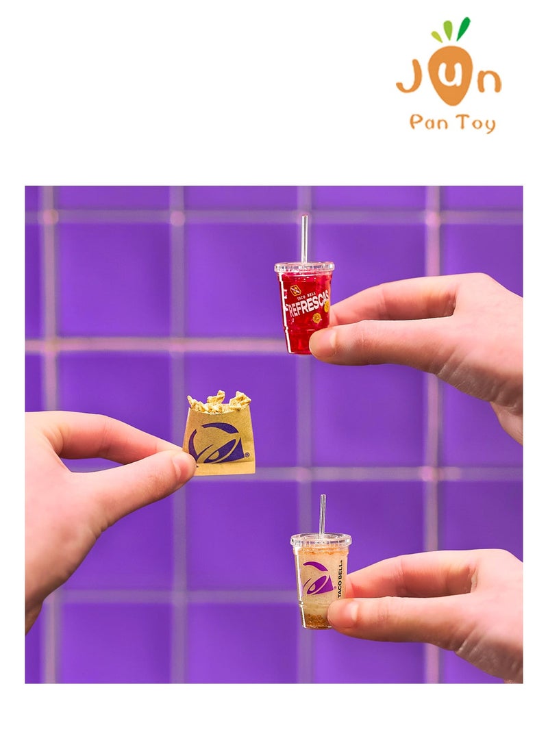 Miniverse Original Miniverse Make It Mini Taco Bell DIY Miniature Food Blind Capsule Toy, Collectible Craft Kit for Kids and Collectors Ages 8+ - Image 2