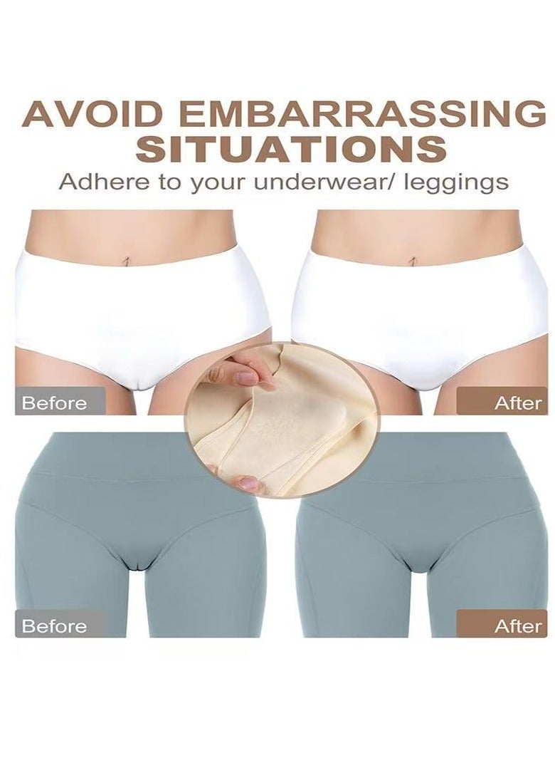 Generic Private Stickers Hump Toe Silicone Invisible Self-Adhesive Seamless Underwear Swimming Mat Yoga Sports Women Summer 2 pieces  - Image 5