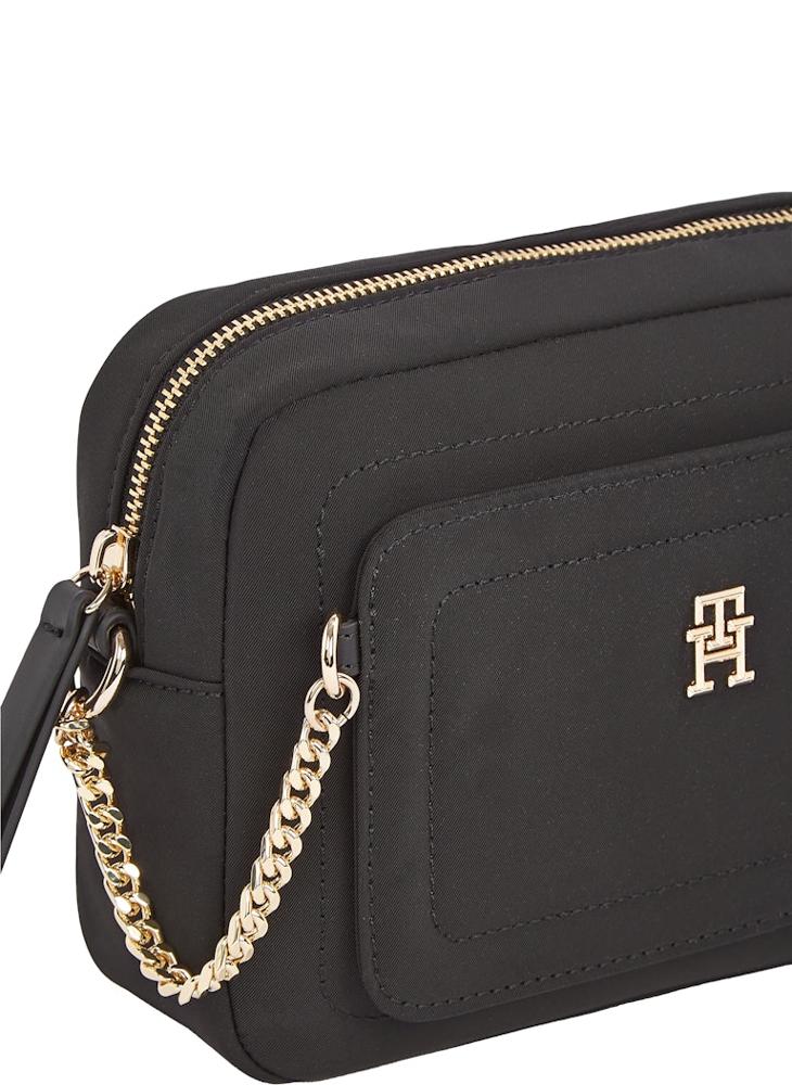 TOMMY HILFIGER Logo Detail Zip Over Crossbody  - Image 3