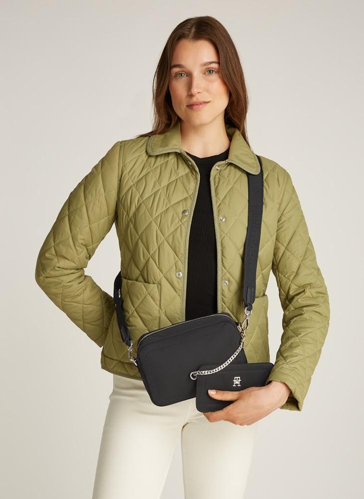 TOMMY HILFIGER Logo Detail Zip Over Crossbody  - Image 5
