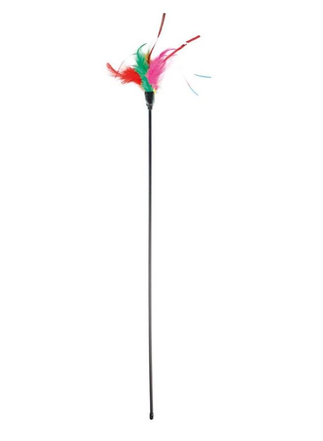 Flamingo Teaser Feather Cat Wand Toy