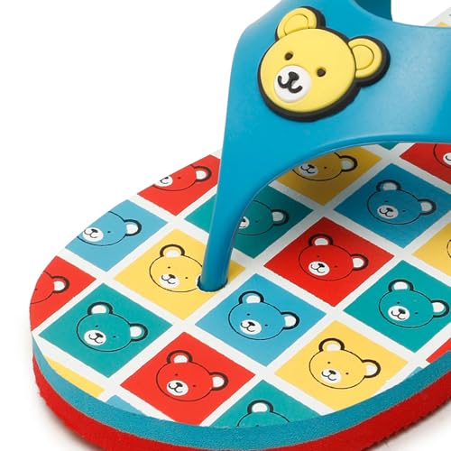 ONYC Store ONYC Flip Flop Slippers for Baby Girl and Baby Boy, Indoor and Outdoor Slipper for Kids with Strap (Sky Blue, UK Footwear Size System, Toddler, Age Range, Wide, 12 Months, 18 Months) - Image 4